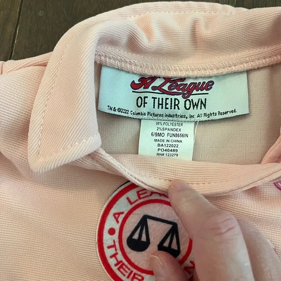 A League of Their Own Baby Costume - Picture 2 of 2